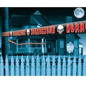 СИГНАЛНА ЛЕНТА HORRORZONE - 15 МЕТРА (9 бр.)