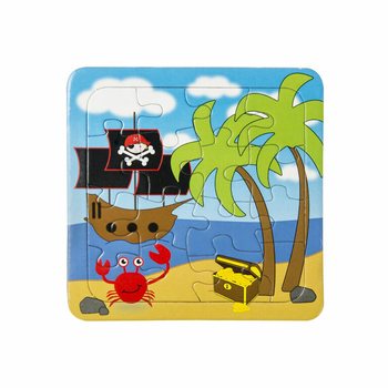 Микс Пиратски Пъзели - 14 x 14 см (50 Броя)