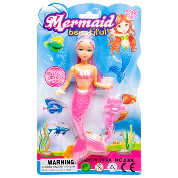 Кукла Русалка на Картон MERMAID (12 бр.)