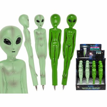 Химикалки Alien 3D в дисплей (12 бр.) - МЕГА ЕВТИНО