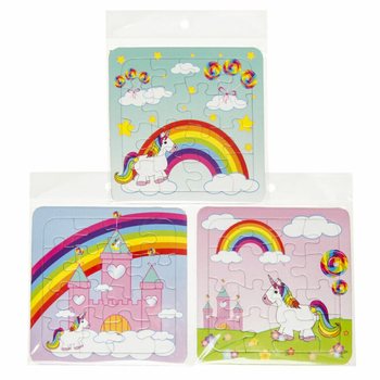 MIX Пъзели Еднорог - 14 x 14 см (50 бр.)