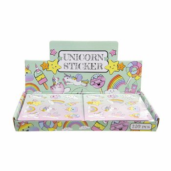 Дисплей със Стикери Еднорог Fun (120 броя)