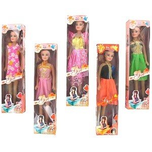 КУКЛА BEAUTY GIRL - МОДЕЛ 3 (6 бр.)