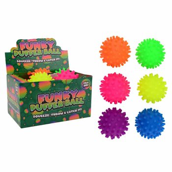 Дисплей с бодливи топки Puffer Ball (12 бр.)