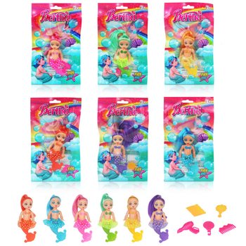 КУКЛА РУСАЛКА MERMAID В ПОДАРЪЧНА ТОРБИЧКА - МИКС ЦВЕТОВЕ (24 бр.)