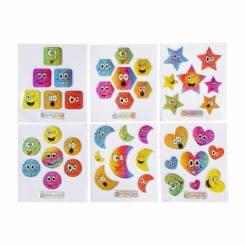 БЛЕСТЯЩИ СТИКЕРИ - МОДЕЛ: SMILEY (100 бр.)
