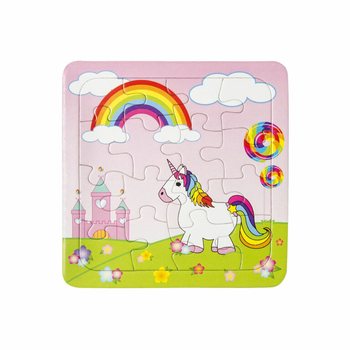 MIX Пъзели Еднорог - 14 x 14 см (50 бр.)