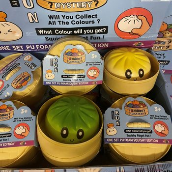 RAGE - Squishy Bun Dumplings ГОЛЕМИ - ONE SET PU FOAM SQUISHY EDITION (12 бр.)