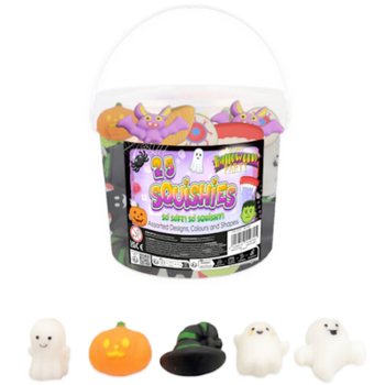 МИКС ХЕЛОУИН SQUISHY ФИГУРКИ В КОФИЧКА (25 бр.)