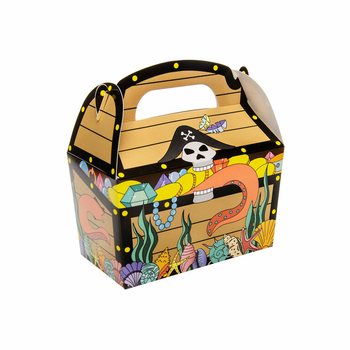 Кутийка за Подаръци Пират 12x12.5x6 см (12 бр.)