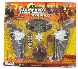 Детски каубойски комплект Western (6 бр.)