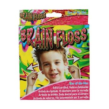 Brain Floss / Конец за зъби за мозък Играчка за шеги (24 бр.)