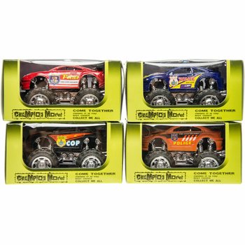 Полицейски Monster Truck в дисплей (12 бр.)