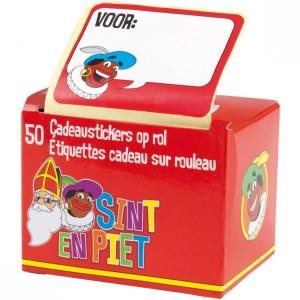 50 ЕТИКЕТА ЗА ПОДАРЪЦИ СИНТЕРКЛАС НА РОЛКА (10 опаковки)