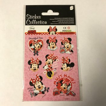 Стикери Disney Minnie Mouse - 16 x 9 cm (10 комплекта)