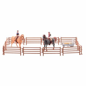 MY LOVELY HORSE - XL - 2x ИГРАЧКА КОН С ГОЛЯМА КОНЮШНЯ - В ПОДАРЪЧНА КУТИЯ (1 бр.)