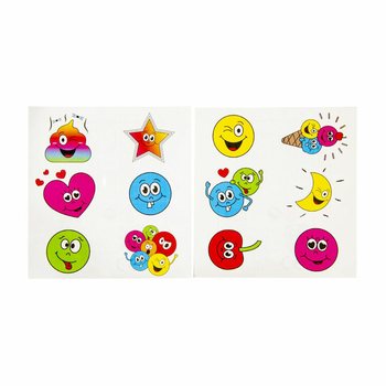 ЗАБАВНИ ТАТУИРОВКИ &ndash; МОДЕЛ: SMILEY (96 бр.)