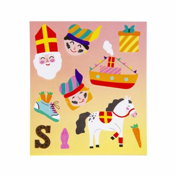 Забавни Стикери - Модел: Sinterklaas / Синтерклаас (120 бр.)
