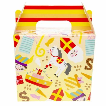 SINTERKLAAS КУТИЯ ЗА МЕНЮ / КУТИЯ ЗА ПОДАРЪЦИ 14x10x17 см (12 бр.)