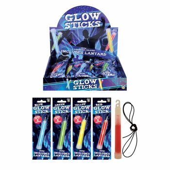 Светеща Пръчка Glow Stick Breaklight - 15см с Връзка - Микс Цветове (12 бр.)