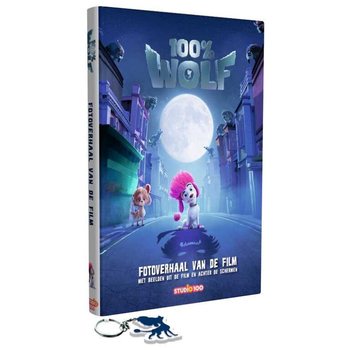 STUDIO100 - КНИГА 100% ВЪЛК - ТВЪРДИ КОРИЦИ С БЕЗПЛАТЕН КЛЮЧОДЪРЖАТЕЛ (20 бр.)