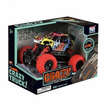 Големи Pull Back Crazy Monster Trucks - Луксозна Подаръчна Кутия (Комплект от 2)