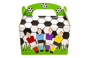 КУТИЯ ЗА ЛАКОМСТВА ФУТБОЛ 12x12.5x6 см (12 бр.)