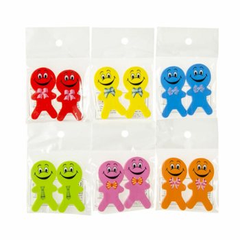 Весели гумички Smiley от 2 части (36 комплекта)