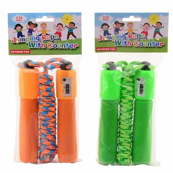 OUTDOOR FUN - ВЪЖЕ ЗА СКАЧАНЕ С БРОЯЧ, 2.10 М (6 бр.)