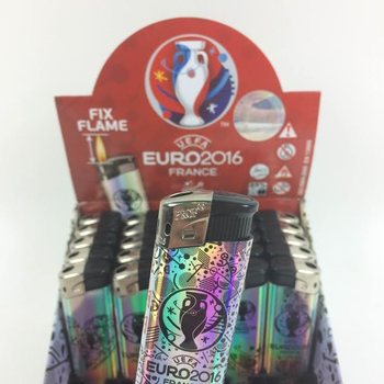 Електрически запалки UEFA EURO 2016 в дисплей - 50 бр (Разпродажба)
