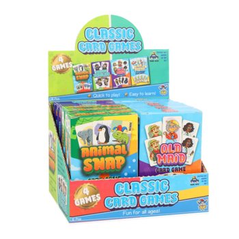 МИКС ОТ 4 КЛАСИЧЕСКИ ИГРИ С КАРТИ - В ДИСПЛЕЙ (12 бр.)
