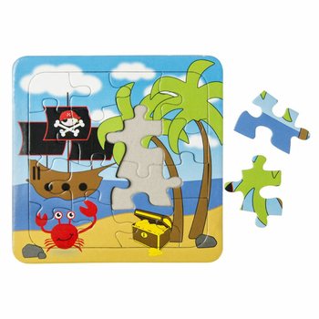Микс Пиратски Пъзели - 14 x 14 см (50 Броя)