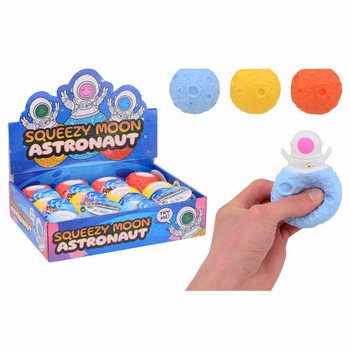 Astronaut Squeezy Moon Ball - В Дисплей (12 Броя)
