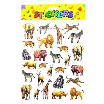 Весели Стикери (48 бр.) - Детски Стикери на Едро