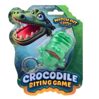 Игра Хапещ крокодил ключодържател - на картон (24 бр.)
