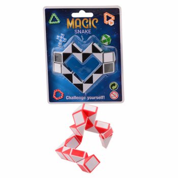 MAGIC SNAKE - 3D ПЪЗЕЛ ЗМИЯ НА КАРТОН (24 бр.)
