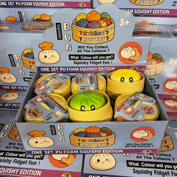 RAGE - Squishy Bun Dumplings ГОЛЕМИ - ONE SET PU FOAM SQUISHY EDITION (12 бр.)