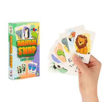 ИГРА С КАРТИ ANIMAL SNAP - ИГРА С ЖИВОТНИ 36 КАРТИ - В ДИСПЛЕЙ (12 бр.)