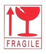 Етикет FRAGILE / Стикер Чупливо (45 листа)