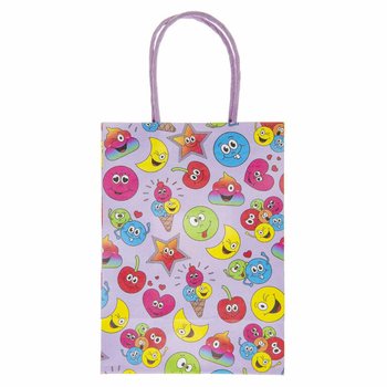 Хартиени Подаръчни Торбички Smiley - 16x9x22 см (12 броя)
