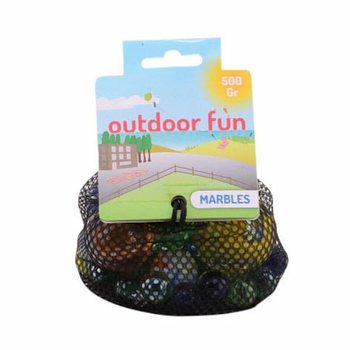 OUTDOOR FUN - СТЪКЛЕНИ ТОПЧЕТА В ТОРБИЧКА, 500 ГРАМА (6 бр.)
