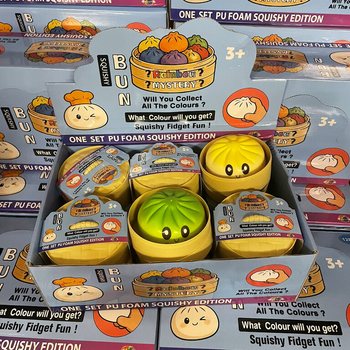 RAGE - Squishy Bun Dumplings ГОЛЕМИ - ONE SET PU FOAM SQUISHY EDITION (12 бр.)