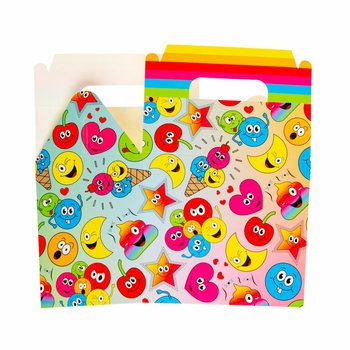 КУТИЯ ЗА МЕНЮ / КУТИЯ ЗА ЛАКОМСТВА SMILEY 14x10x17 см (12 бр.)