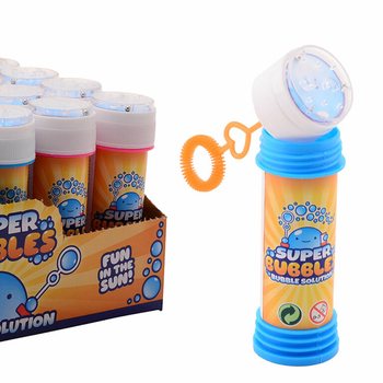 AQUA FUN - САПУНЕНИ БАЛОНИ, 60ML С ИГРА ЗА ТЪРПЕНИЕ В ДИСПЛЕЙ (24 бр.)