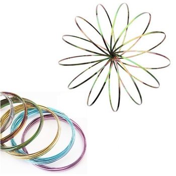 **RAGE 2018** Magic Rings / Flow Rings - Кинетичен 3D Магически Пръстен - MULTI COLOR | НА КАРТА (10 бр.)