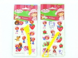 Стикери за търкане / Трансферни стикери Strawberry Shortcake (24 бр.)