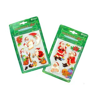 3D КОЛЕДНИ СТИКЕРИ (12 бр.)