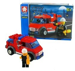 СТРОИТЕЛНИ БЛОКЧЕТА ПОЖАРНА BRICKS (6 бр.)