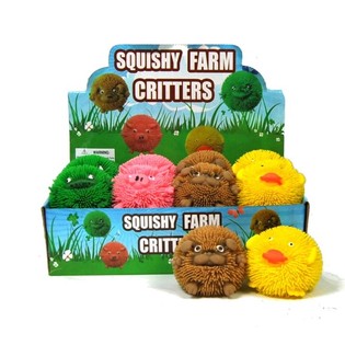 Squishy Farm Gritters със Светлина (12 бр.)