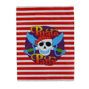 10 Парти Пликчета за Рожден Ден - Pirate Party (6 комплекта)